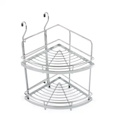 Boyard: Полка навесная 2-яр. угловая форма B (236*258*430) SRK205/CP