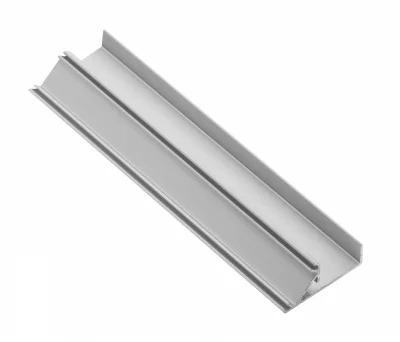 GTV: Алюминиевый профиль GLAX торцевой, односторонний, цвет серебро, для ДСП 18мм (цена за 3 метра) PA-GLAXNBJ3M-AL