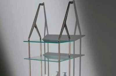 Переходник 160мм для MS0.1438, отделка алюминий, комплект 2 штуки