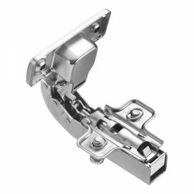 Петля GTV ZM-НСKT 90 градусов угловая самозакрывающаяся с планкой для фальшпанелей с евро: ZM-HCKT90-ZE-S