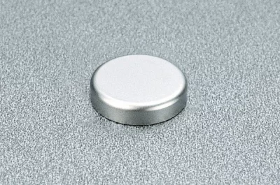 Заглушка круглая к петле для стекла, отделка никель матовый