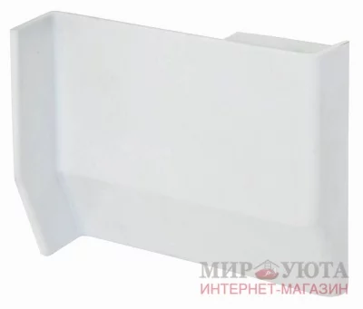 801 Заглушка для мебельного навеса, пластик, белая, правая: K013.C00R.911