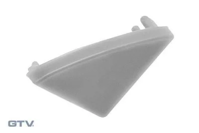 GTV: Заглушка для профиля PA-GLAXKT-AL - цвет серебристый (цена за 10шт.) PA-ZASGLAXKT-00