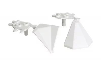 Комплект углов 90&quot; для треугольного бортика M3530/M3540/M3545, цвет 02 белый