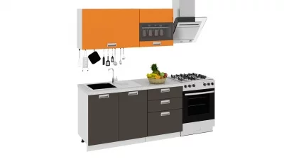 Кухонный гарнитур длиной - 210 см