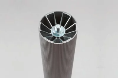 615 Crystal Комплект ног d.60мм Н470 для стеклянного стола, хром глянец (4 ноги + 4 базы)