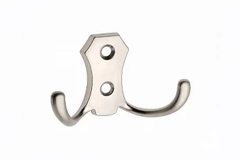 GTV: Мебельный крючок K-24 B0, сатин WZ-B0-K24-02