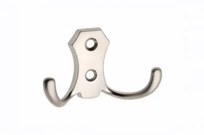 GTV: Мебельный крючок K-24 B0, сатин WZ-B0-K24-02