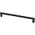 Ручка-скоба 160мм, отделка черный матовый
