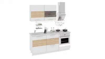 Кухонный гарнитур длиной - 180 см (со шкафом НБ)