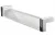 Ручка-скоба 160мм, отделка хром глянец + транспарент прозрачный