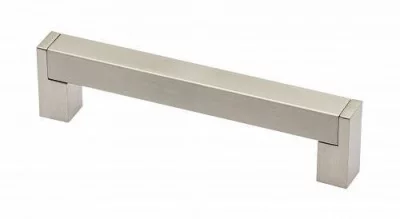 Ручка мебельная UZ-334 C=128, инокс GTV UZ-334128-06