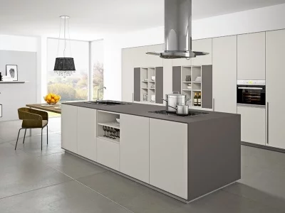 Фасад мебельный МДФ ALVIC белый суперматовый Zenit (Blanco Supermat ZENIT)