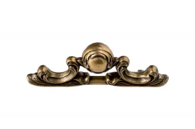 Ручка-скоба 64мм, отделка бронза античная французская