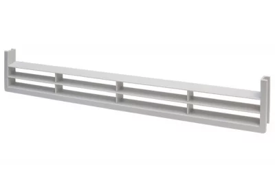 Вентиляционная решётка для цоколя, цвет светло-серый