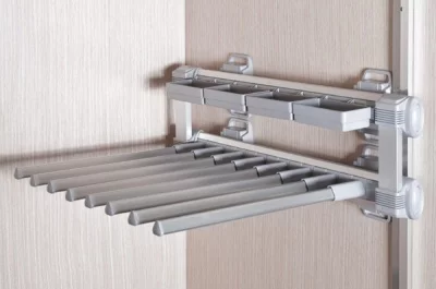 Держатель для брюк выдвижной, левый