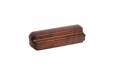 Накладка на плечо петли Lapis, отделка корень ореха