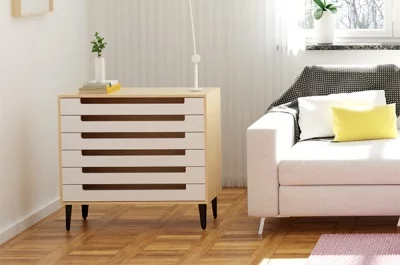 Ножка декоративная Милан, h.150, отделка черный бархат (матовый)