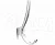 VERSA Крючок двухрожковый хром: WP3004