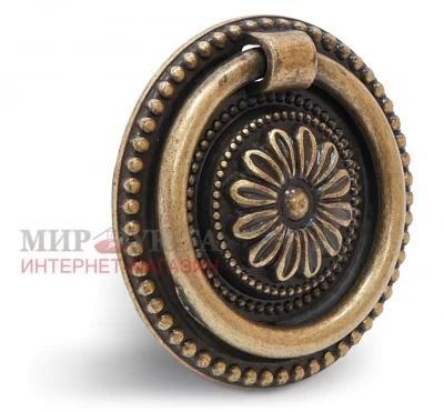 Ручка-капля бронза состаренная: WBH.5017.00A.00D1