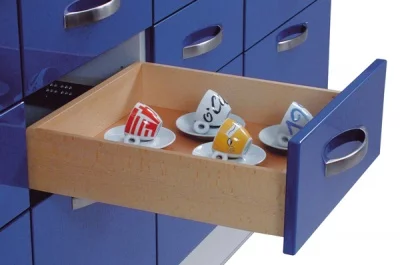 6555/450 Futura Smove Комплект направляющих L=450мм полного выдвижения с доводчиком