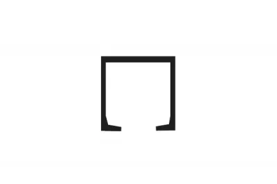 Terno 4/5 Направляющая верхняя, алюминий, L=3000