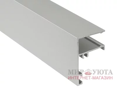 Профиль для фартука верхний L=4,1м, серебро: SK0104A