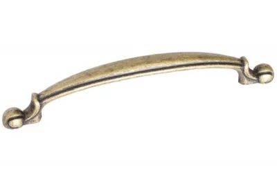 Ручка-скоба 128мм, отделка бронза матовая