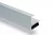 Профиль фронтальный H.61мм, для столешниц H.40, алюминий L=4200