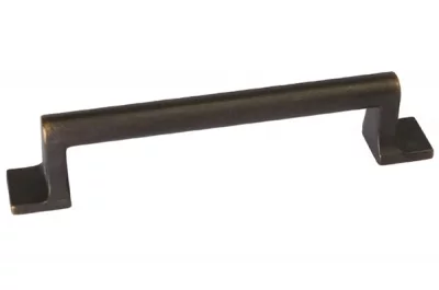 Ручка-скоба 128мм, отделка бронза античная темная