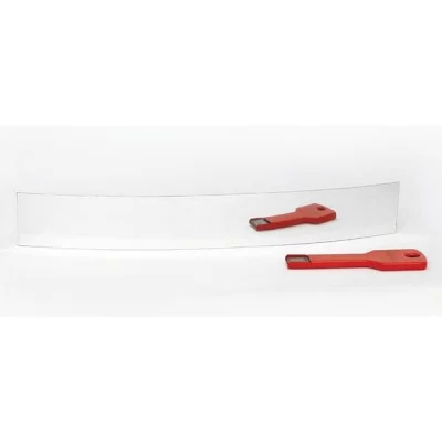 ГП, Кромка ABS 1.0, 23мм, Хром PGLPHKO CROMO, с защитной плёнкой (за 100 м.п.)