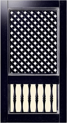 Фасад с решеткой комбинированный, коллекция Классика П