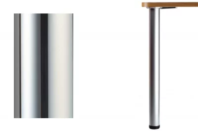 Нога d.60 Н700 для стола, хром глянец, комплект 4 штуки