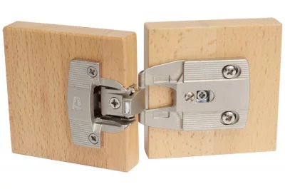 База для вкладной петли серии 3000, угол открывания 180°, отделка никель