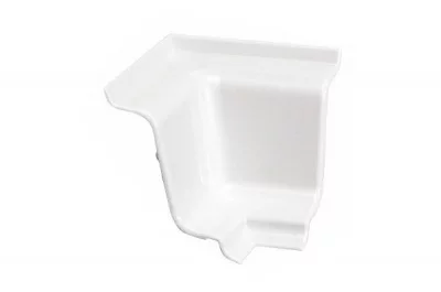 Угол 90" внутренний для бортика Rauwalon127, цвет светло-серый