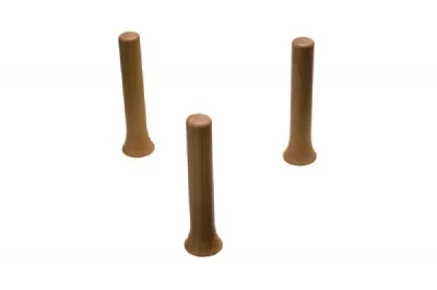 Набор из 3 деревянных держателей, бук