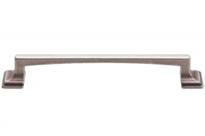 Ручка-скоба 128мм, отделка серебро античное: 9.1335.0128.17