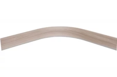 20 Закругление универсальное для цоколя ПВХ Н.100, шимо светлый