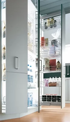 Kessebohmer: Диспенса ТИТАН, высота 1600-2000, для ширины фасада 300, 5 сеток