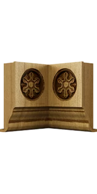 Накладка на ФН фигурный внутренний угол 135, коллекция Виктория