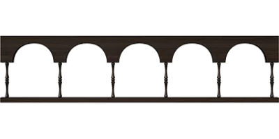 Балюстрада арочная, коллекция Клио