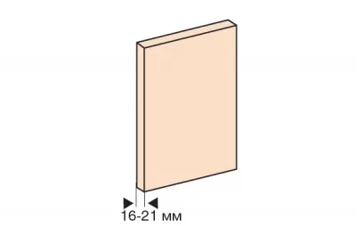 Комплект фурнитуры для 2-х дверей (16-21 мм) Комплект фурнитуры для 2-х дверей (16-21 мм)