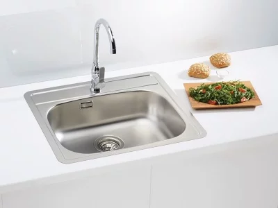 Мойка Alveus More 10 satin, 560x500x166мм