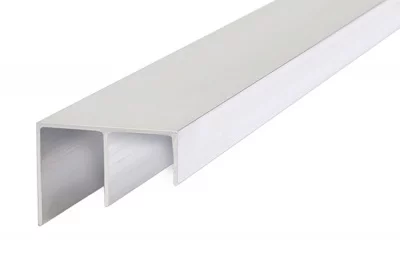 Направляющая нижняя Domino-S, L=3000, отделка алюминий