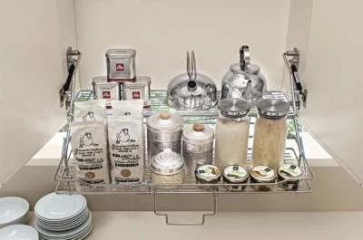 Полка-сушка одноуровневая 900, c лифтовым механизмом