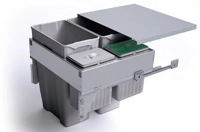 Набор в базу 600 для раздельного сбора мусора