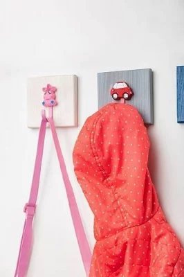 GTV: Крючок мебельный WM-CAR автомобиль, красный: WM-CAR-CZ