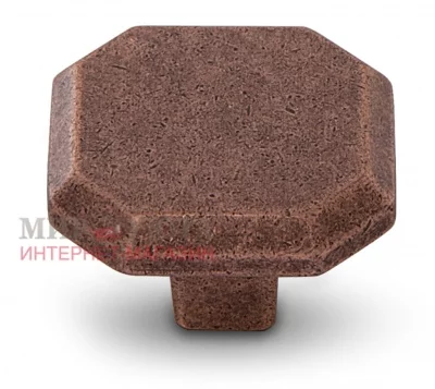 Ручка-кнопка медь состаренная: WPO.752.000.00C1