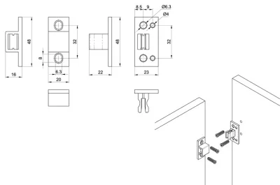 Клип-защёлка