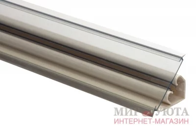 Плинтус треугольный под кромку 32 мм L=3м: 32.01R 3M
